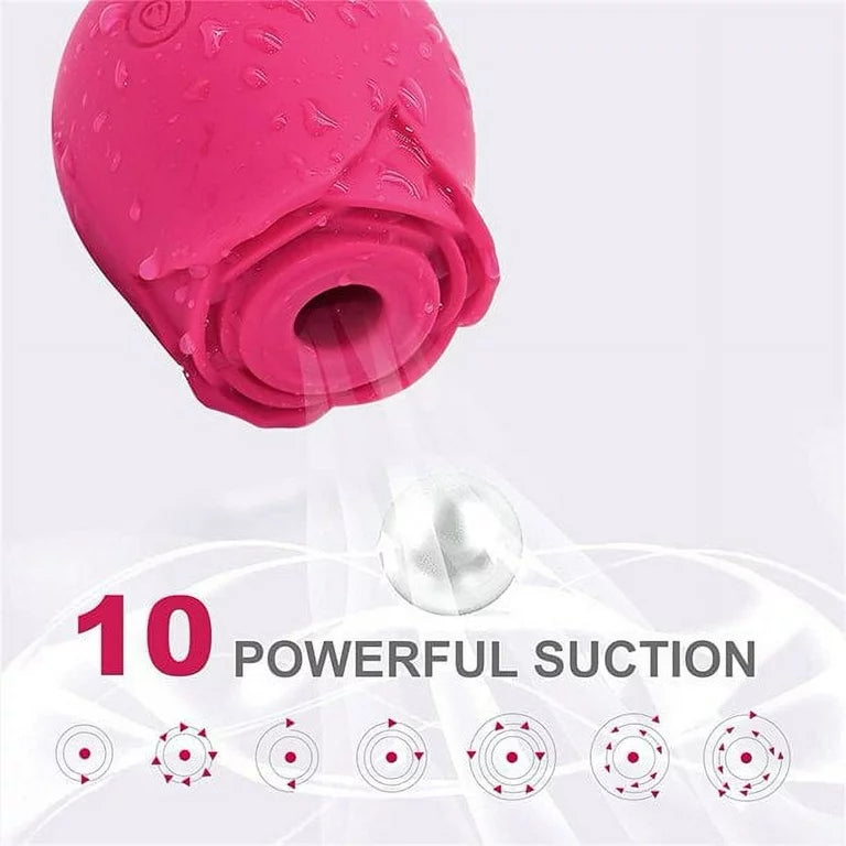 Top Rose Sex Toy With 10 Powerful Suction